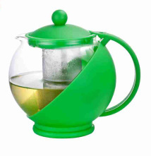 供应批发 750ml耐热玻璃茶具 手工精致如意壶与花茶壶的魅力